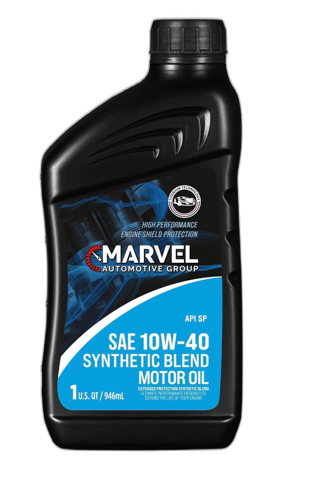 SAE 10W-40 Synthetic Blend Motor Oil